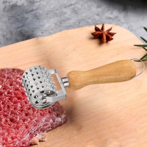Colcolo Fleischklopfer-Roller, Fleischroll-Weichmacher, praktischer Fleischwolf, Fleischstifte, Locher für Esszimmer, Haushaltsgeräte, Werkzeuge