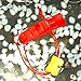 SAMSFX Safety Float Whistle with Lanyard Floating for Marine Boating Camping Hiking Hunting Fishing Survival Rescue Signaling (Red Classic Whistle)