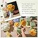 Chunful 6 Pieces Floral Foam Vase Insert 3. 25 x 6 Inch Cemetery Vase Inserts Recycled Floral Foam Cemetery vases for Grave Artificial Flowers Home Florist Headstone Decoration Flower Arrangements