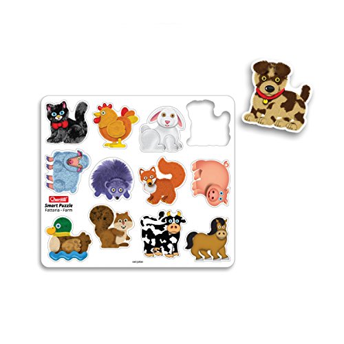 Smart Puzzle Farm Quercetti fini les colères d'apprentissage