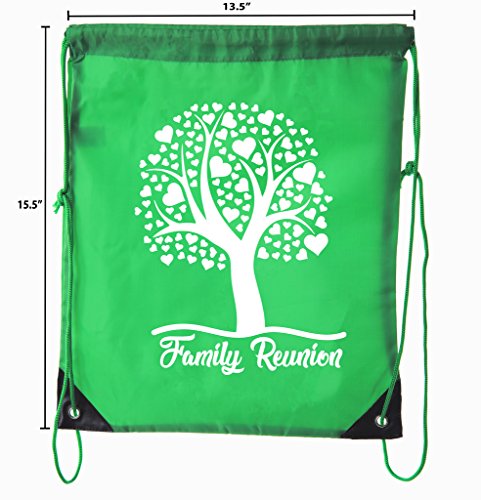 Mato & Hash Family Reunion Gift Bags for Family Reunion Favors | Drawstring Bags2