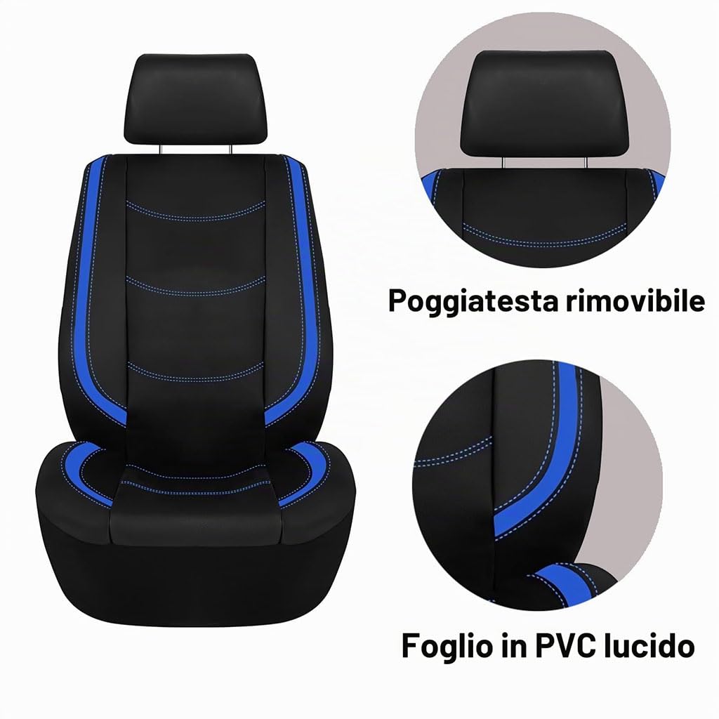 Housses Sieges Voiture pour Peugeot 2008 II Active/2008 GT/2008 Active Business 2019-2025