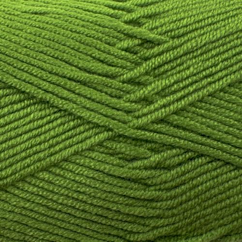 Image of Cloud Touch Baby DK Yarn for Crochet & Knitting, Grass Green, 2-Pack