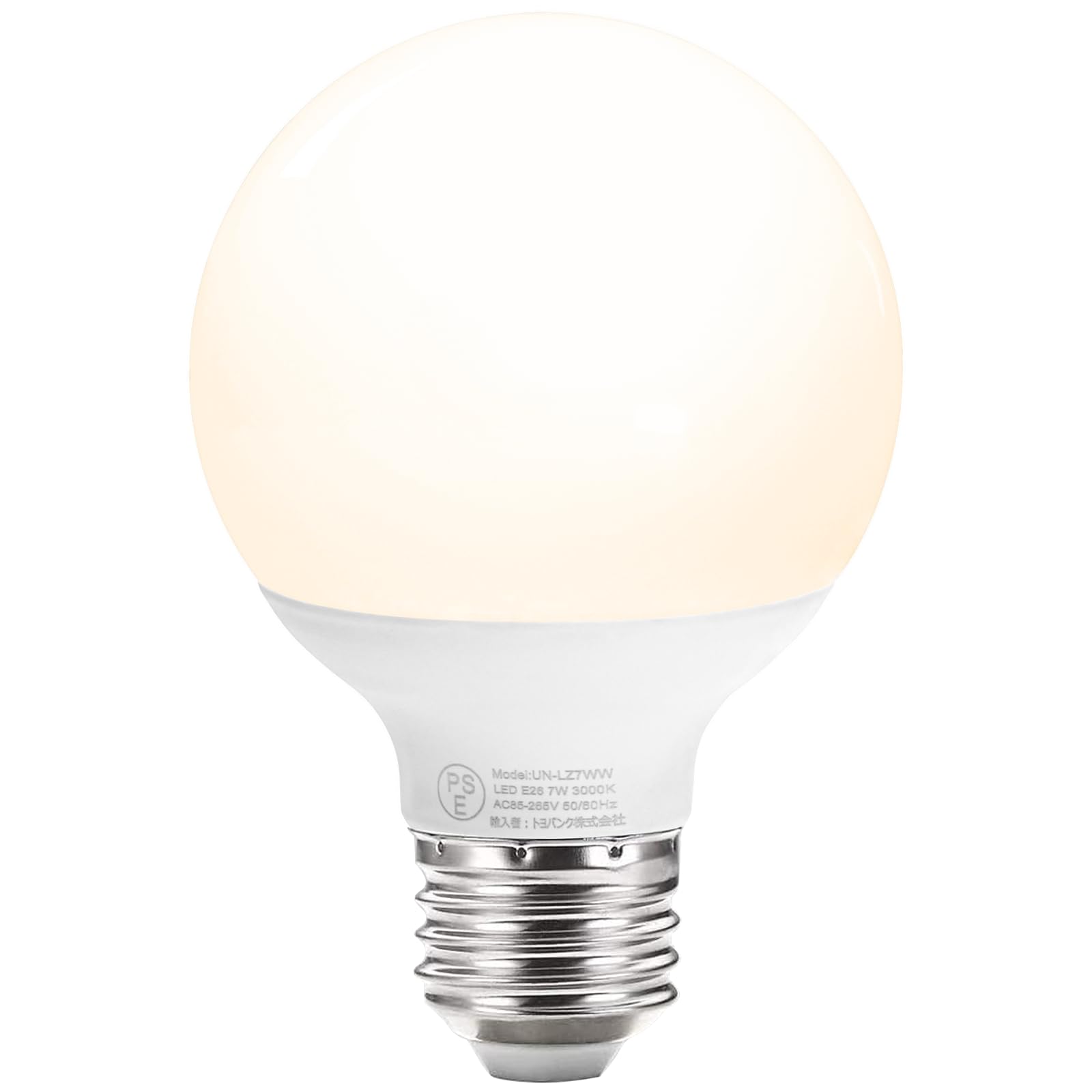 Amazon | LED電球 口金直径26mm 60W形相当 一般電球 ボール電球タイプ