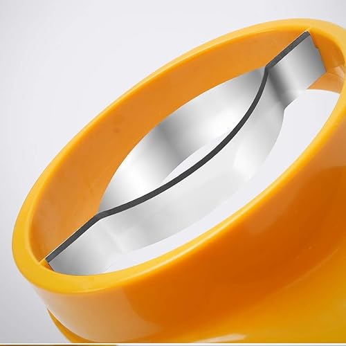 Miniatura 3 de Cortador de mango con cuchilla de acero inoxidable, divisor de frutas, mango ergonómico de agarre de goma, antideslizante, extra grande, divisor de