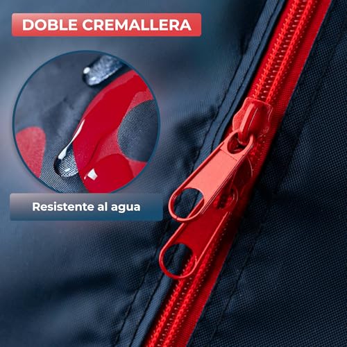 Miniatura 4 de Wrappybag Funda Protectora Para Colchones En Poliéster Oxford Con 4 Asas Resistente Funda De Colchón Para Mudanza, Almacenamiento Y Transporte 90 X 200 Cm