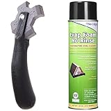 Malco FST2 Fin Straightening Tool and Nu-Calgon 4171-75 Evap Foam No Rinse Evaporator Coil Cleaner