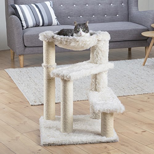 Trixie Baza Senior Rascador para Gato con Hamaca y Plataformas miniatura 2