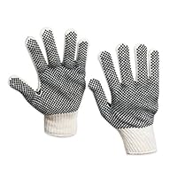 Algopix Similar Product 3 - PVC Dot Knit Gloves Small Black 12