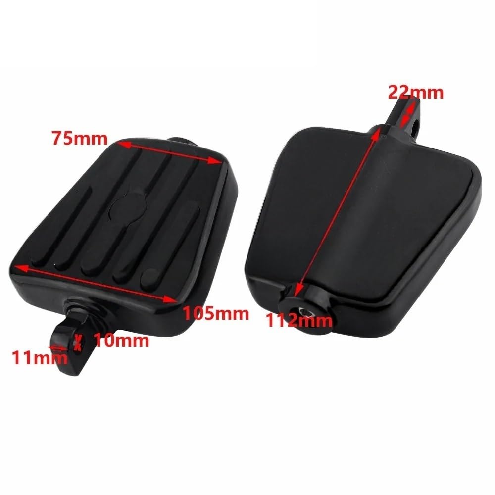Frente Estriberas Clavijas Reposapiés De Motocicleta Con Montaje Macho para Davidson para Sportster Iron para Touring Custom para Dyna para Softail