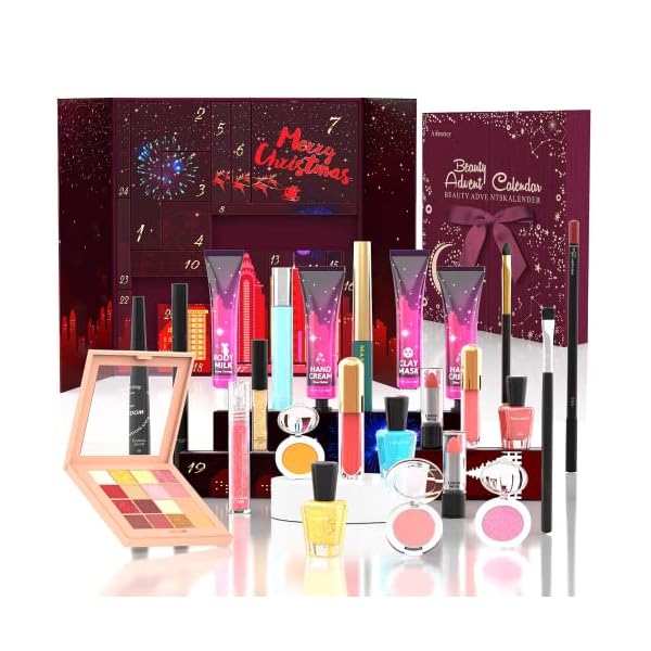 Beauty Adventskalender 2022-24 ausgewählte einzigartige Hautpflege Kosmetik Adventskalender, Überraschungs…