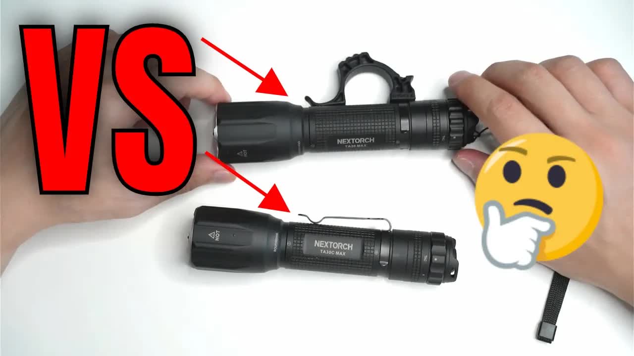 Watch Nextorch TA30 Max vs Nextorch TA30C Max? Which of these