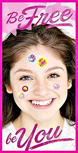 Soy Luna Soja Soja Toalla de Playa, Secado Rápido - Rosa, 70 x 140 cm