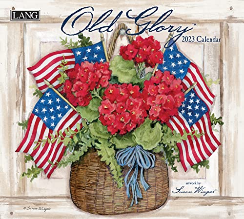 Langoldglory2023wallcalendar  Urban Country Home Decor Lang old glory 2023 wall calendar  urban country home decor