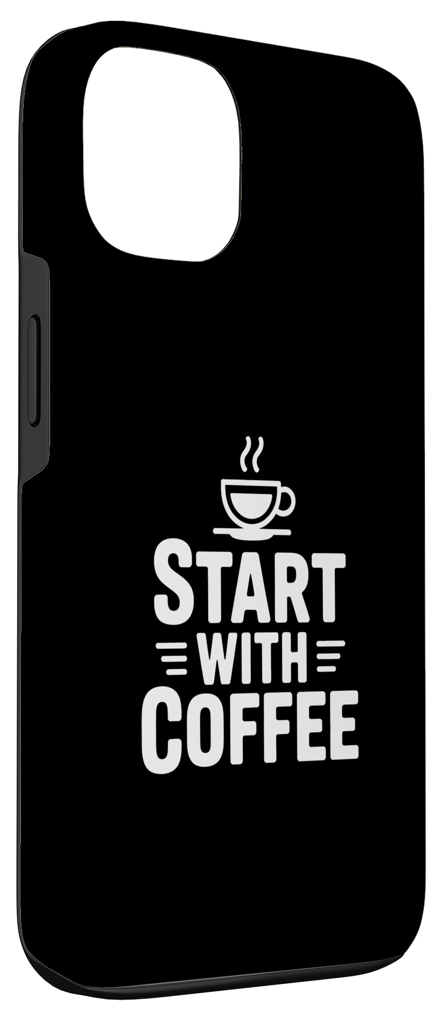 Amazon.com: Start with Coffee Case for iPhone 13 : Cell Phones
