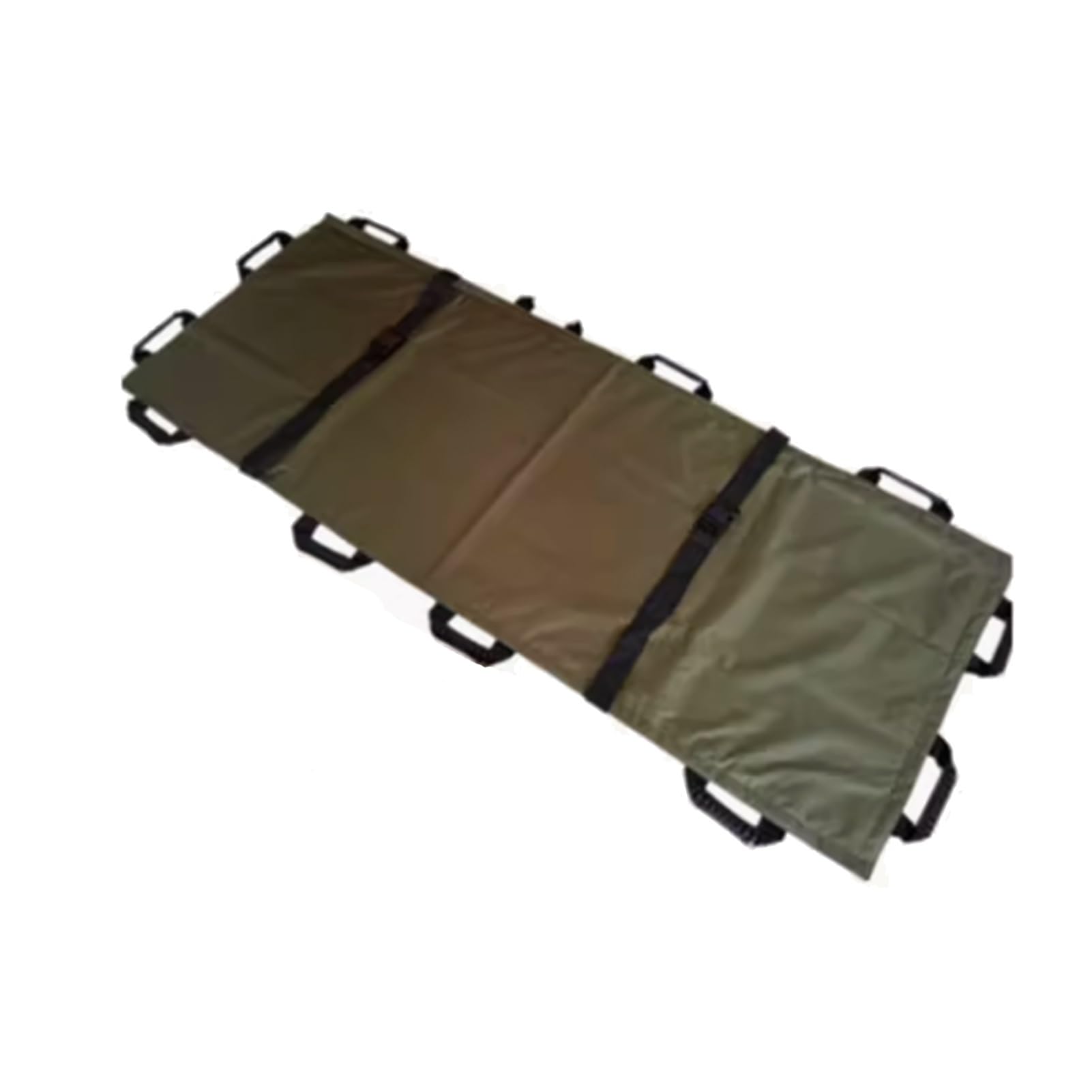 SWENEEN Rescue Basket Stretcher,Portable Stretcher,With12 Handles Foldable Stretcher,Durable Nylon Rescue Soft Stretcher,Patient Transport Stretche,Green-180x70cm