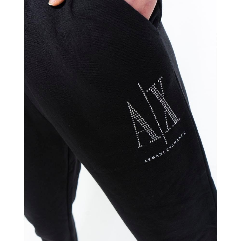 Armani Exchange Spodnie Dresowe Z Logo Terry Jogger - Spodnie casualowe Kobiety