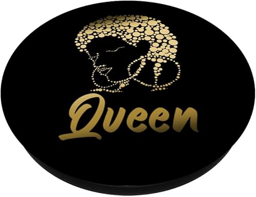 Miniatura 2 de Queen Circle Art - Soporte y agarre para teléfonos y tabletas, diseño étnico africano