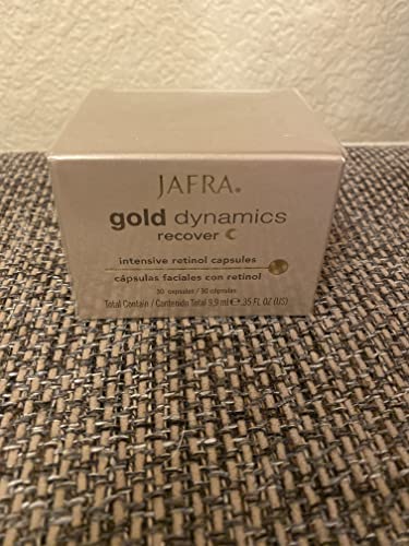 Jafra Gold Dynamics Recover Intensive Retinol Capsules 30 Capsules