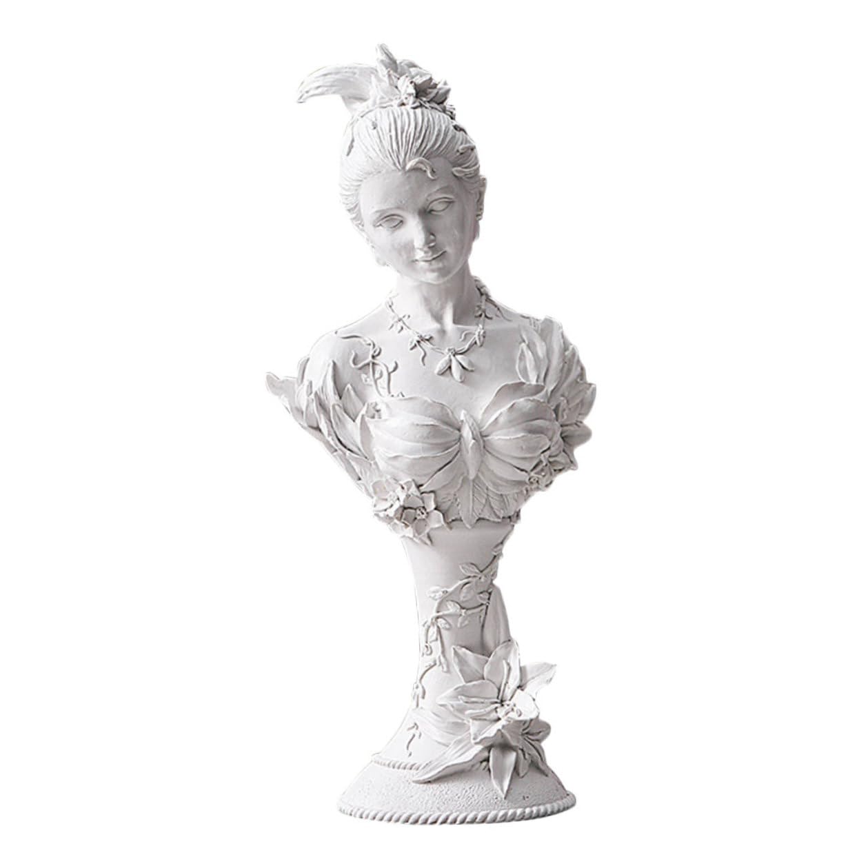 Sculpture de femme vase décor de jardin pour sublimer votre terrasse et salon