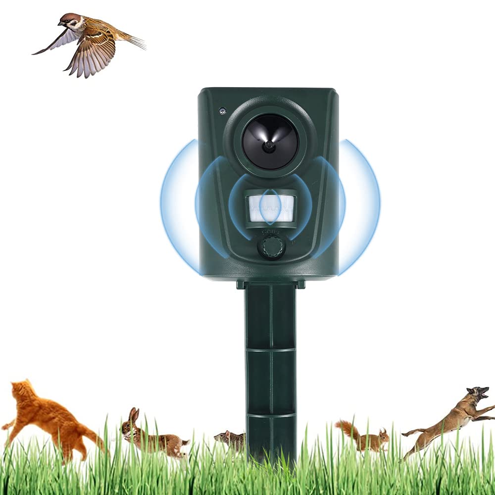 Buy Outdoor Animal Repellent, Ultrasonic Cat Repeller with Motion