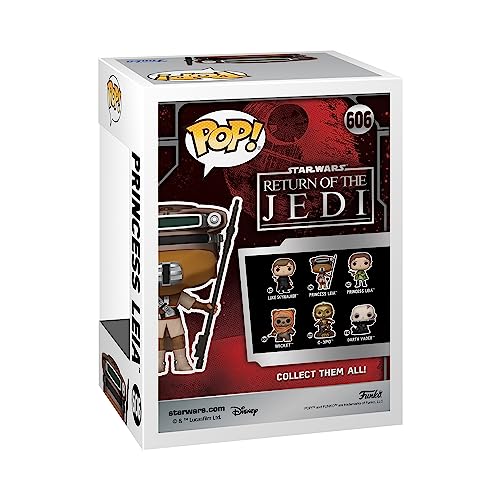 Funko POP! Star Wars: RotJ 40th, Leia, (Boushh), Collectable Vinyl Figure, Gift Idea, Official Merchandise - Image 3