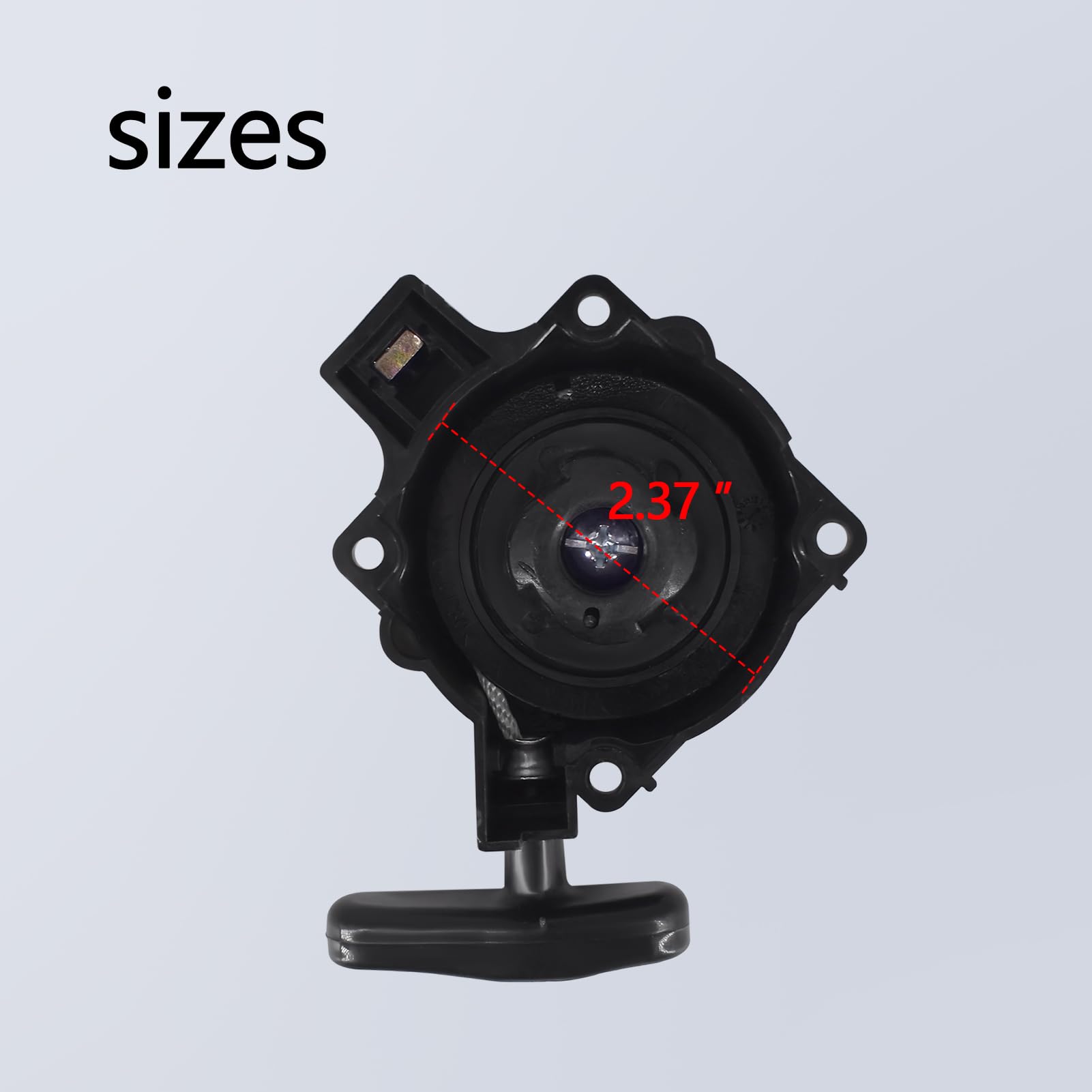 Arrancador de retroceso para soplador de hojas 531009652 se adapta a sopladores de mochila Husqvarna, reemplaza 531009652