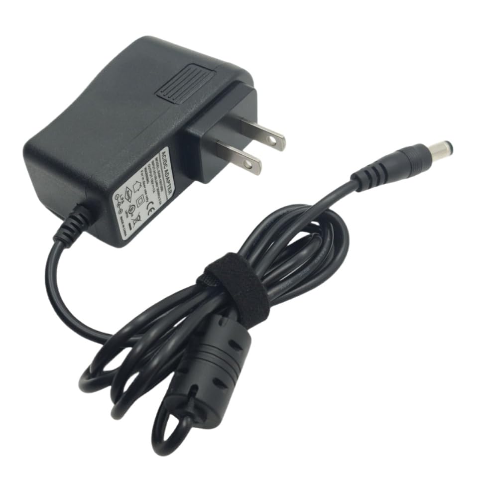 12V Power Supply Charger Adapter for Yamaha PSR YPG YPT DGX DD EZ, 8.4 Ft Long Power Cord