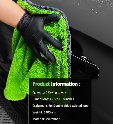 Yeewayveh YW-P00167 2 Pack Car Drying Towels thumb #6