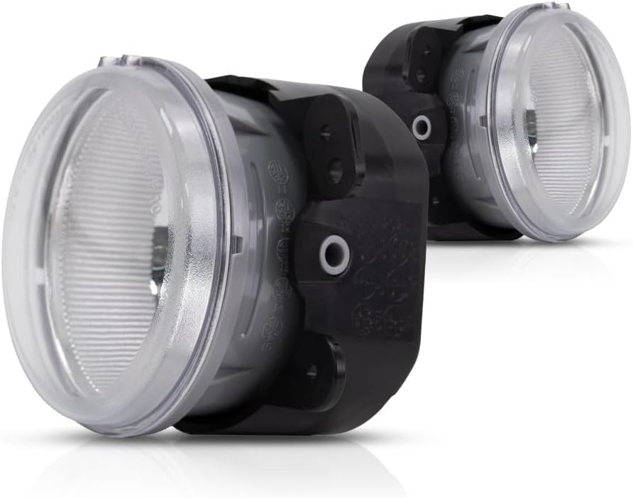 KarParts360 For Jeep Cherokee Fog Light Assembly 2014 15 16 2017 Driver and Passenger Side Pair For CH2594103 | 5182026AA