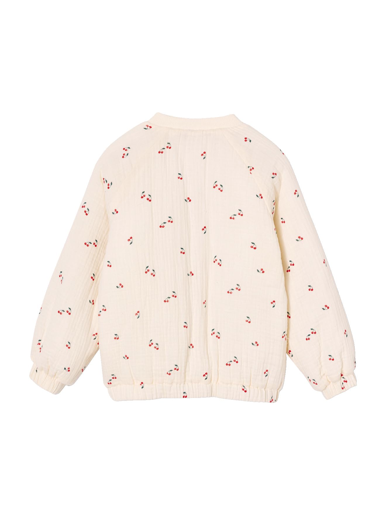 VERTBAUDET Blouson matelassé style bomber en gaze de coton fille