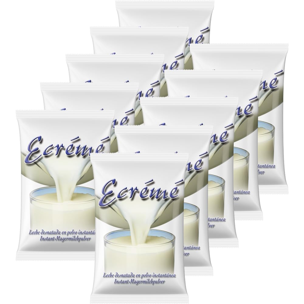 Ecrémé Milchtopping, 10 x 500g Instant Magermilchpulver