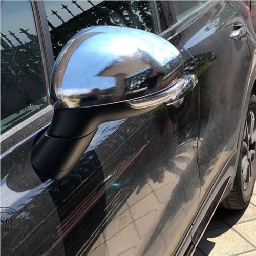 Cubierta espejo para Fiat 500X embellecedor retrovisor resistente a impactos y rayos UV 6