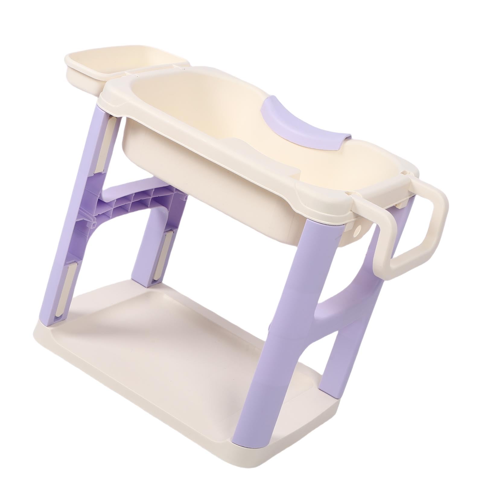 Stojak na Szampon do Umywalki, Ergonomiczna Przenośna Taca do Mycia Włosów w Pozycji Leżącej Miska na Szampon z Akcesoriami Domowego Salonu Szpitalnego Obłożnie Niepełnosprawni Seniorzy