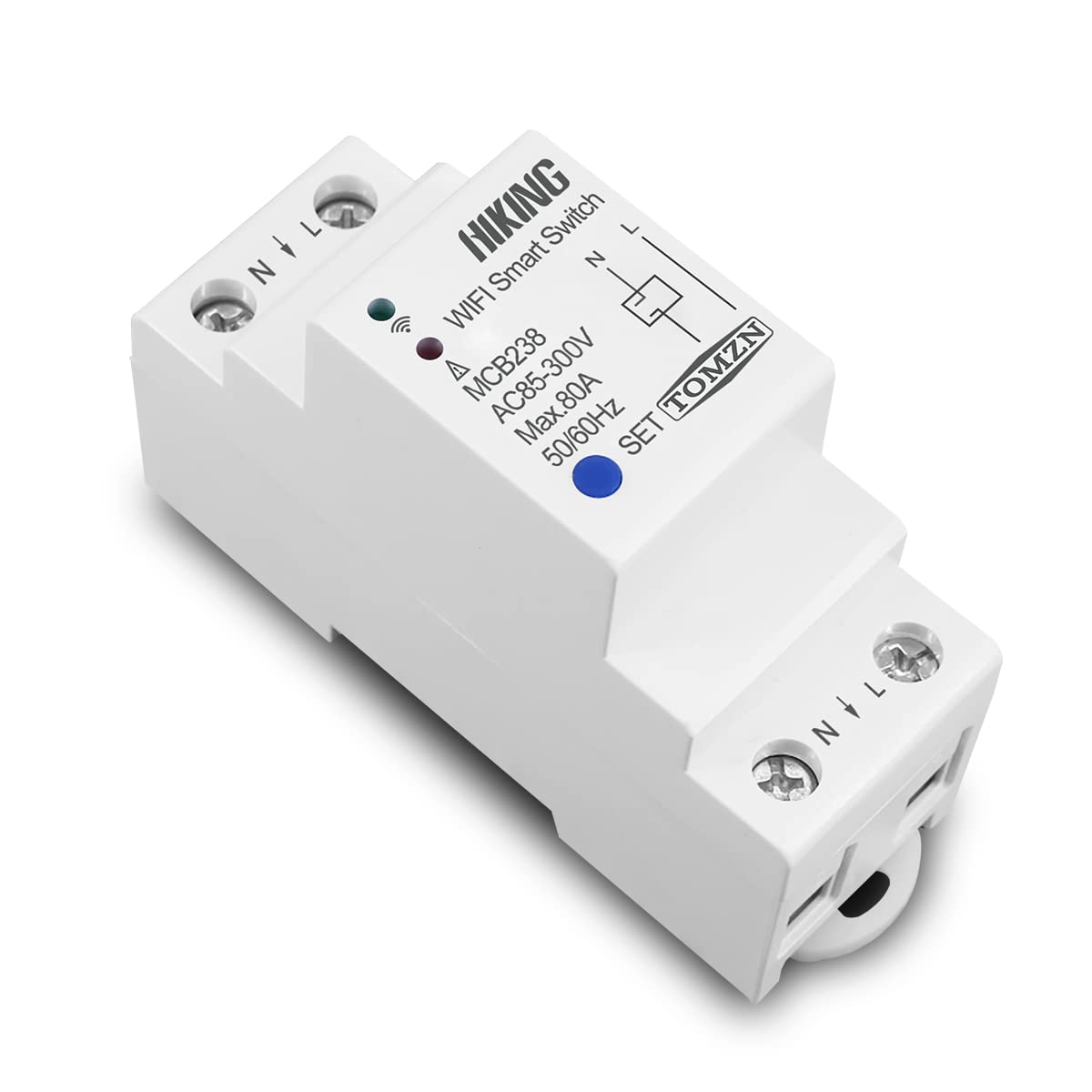 Interruttore Magnetotermico Differenziale Telecomando interruttore intelligente 80A 2P Din Wifi