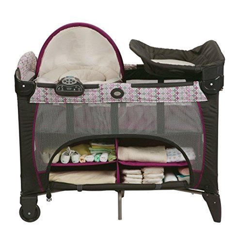 graco flower pack n play