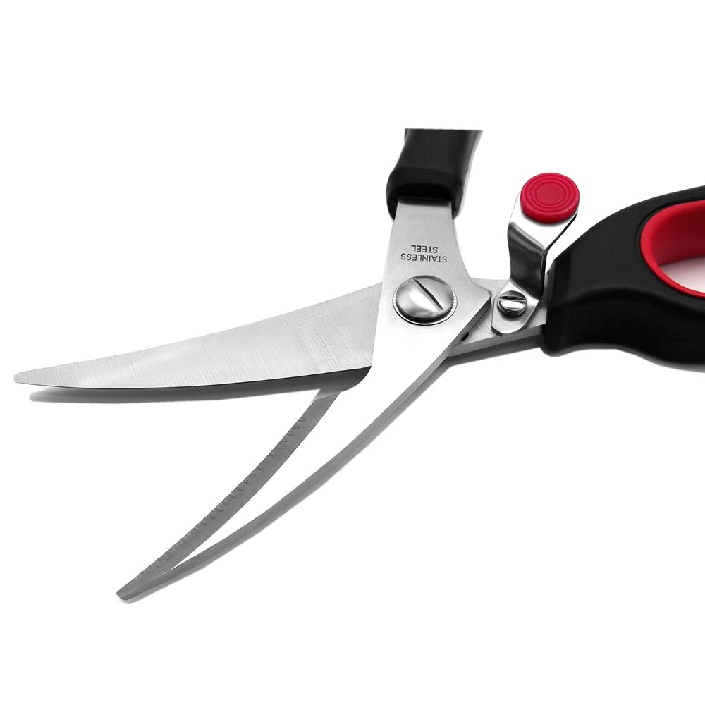 Stainless Steel Heavy Duty Kitchen Scissor High Grade Chicken Shears for Cutting Meat, Chicken, Bone, Fish, Game