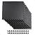 BalanceFrom Puzzle Exercise Mat with EVA Foam Interlocking Tiles, Black