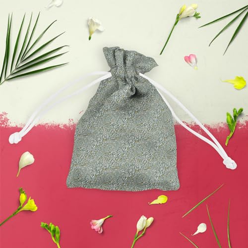 Image of ArtzFolio Flying Leaves D3 | Pouch Wrist Potli Bag | Bag for Weddings & Casual Parties