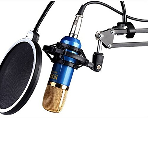 Image of kh Universal Microphone Cradle Shock Mount, Mic Clip Holder Mount for Diameter 43mm-50mm Mic Anti Vibration Adjustable High Isolation Shock Mount
