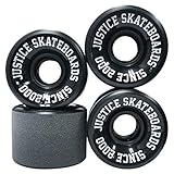FÁCIL DE INSTALAR: esta rueda de PU de longboard es un diseño compacto y delicado que es fácil de instalar y se recomienda equipo de seguridad.