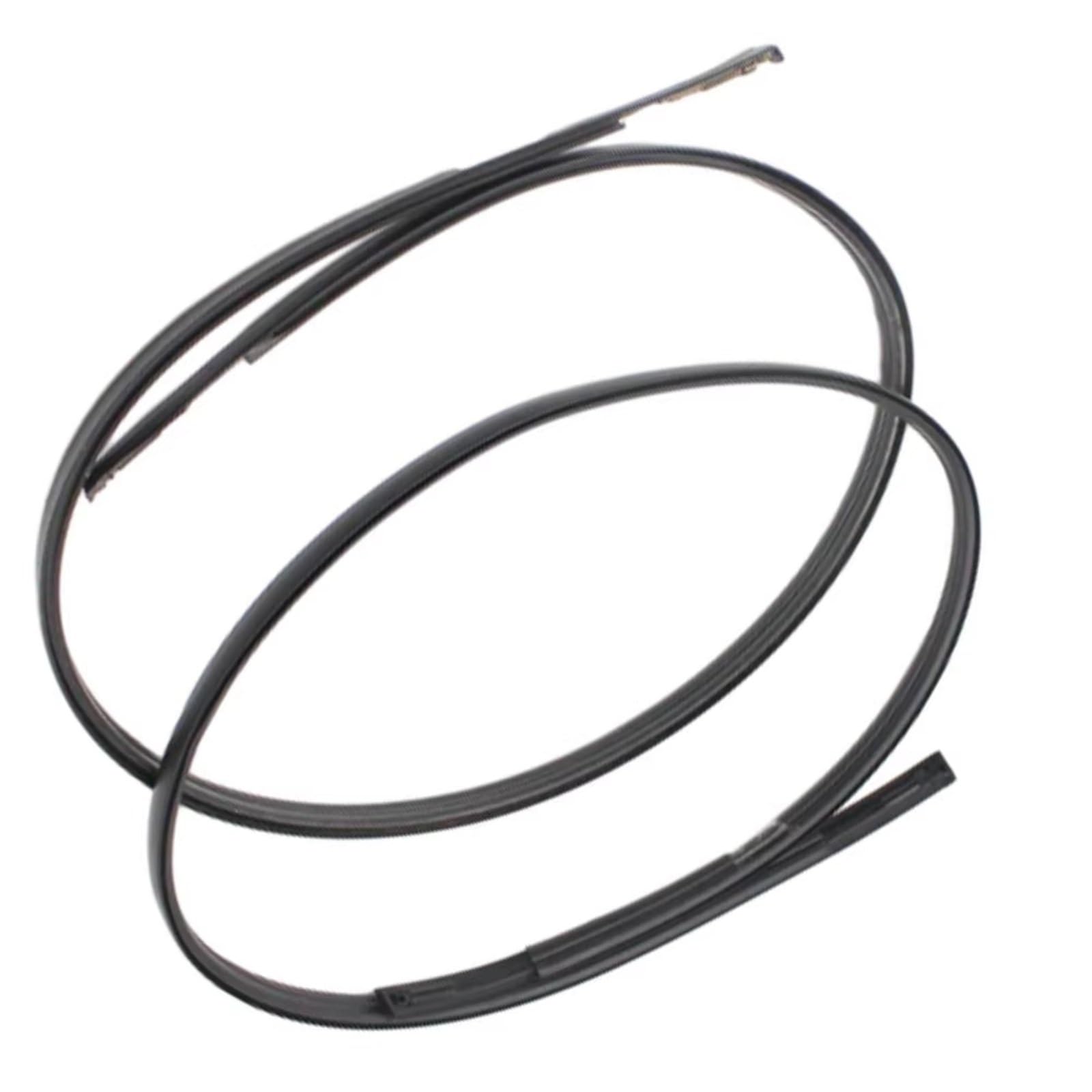 Roof Weatherstrip Trim Compatible with Toyota for Corolla 2009 2010 2011 2012 2013 Roof Drip Moulding Side Finish Seal Strip 75556-02120 75555-02110