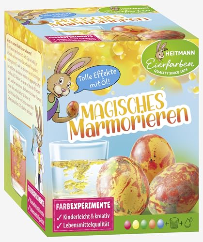 HEITMANN Eierfarben Magisches Marmorieren