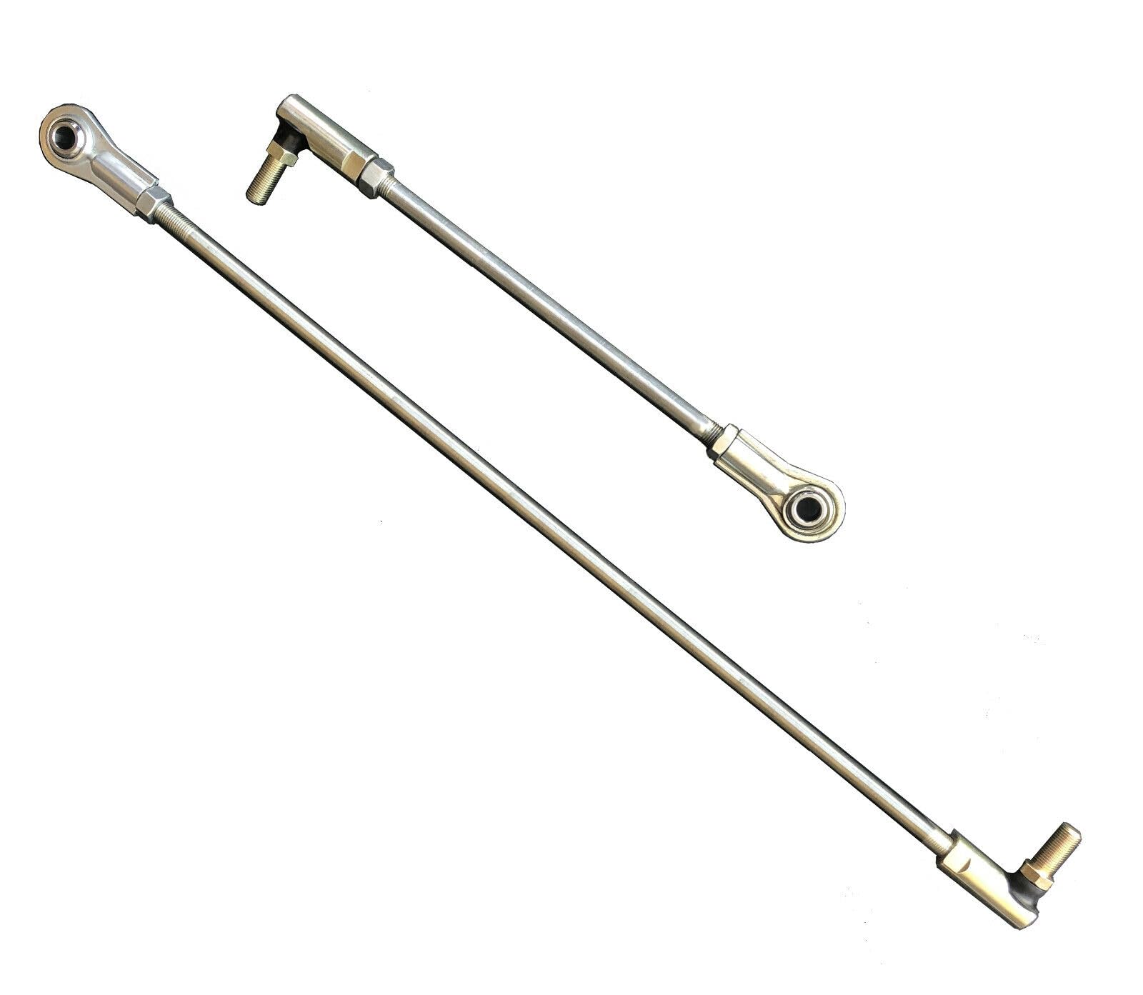 3/8-24 Short & Long Tie Rod Set w/Ends Replacement Fits Yerf Dog Go Kart Cart