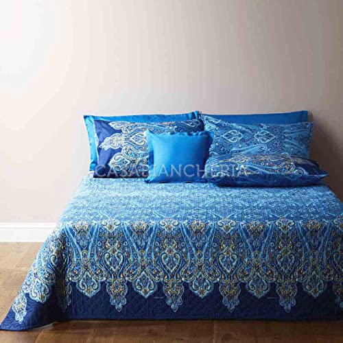 Bassetti Colcha de matrimonio Granfoulard Ragusa-Azul
