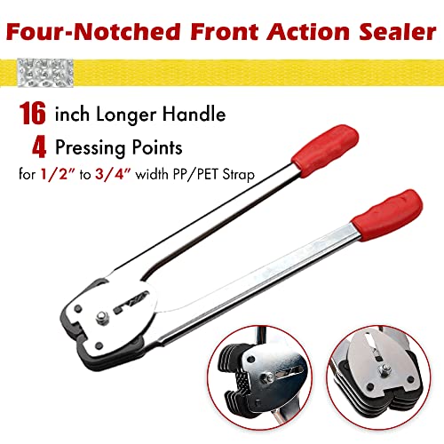 Gresdent PPSK-100 Poly Strapping Tensioner & Cutter Manual Banding Sealer Tools Set thumb #2
