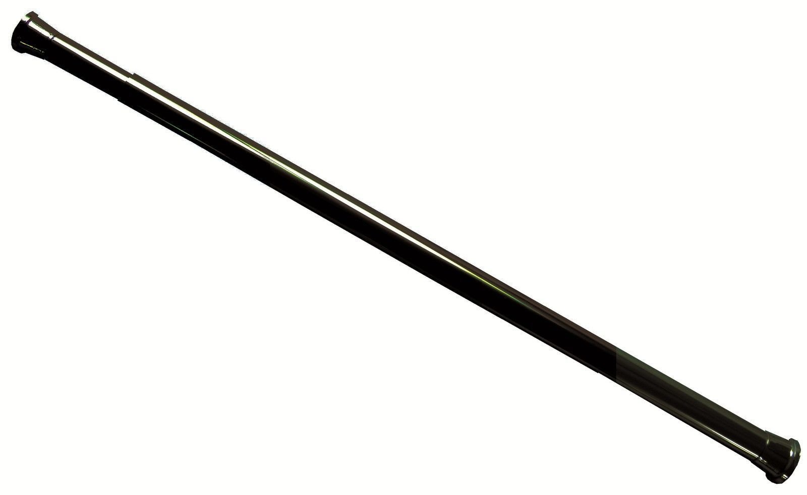  Duschvorhangstange Teleskopstange Schwarz 190-300 cm Gardinenstange
| Duschvorhang-Gummiklemmstange Teleskop 190-300 cm