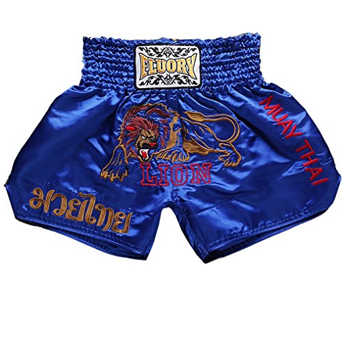 Short de Muay Thai FLUORY Mtsf01lan en X-Small pour combat