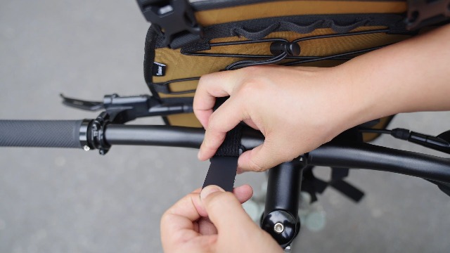 Amazon.com: QUNATURE Bike Handlebar Harness for Bikepacking, Front