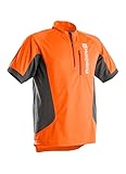 Ideal für anspruchsvolle Arbeiten in sehr warmen Umgebungen. Dieses sehr schnell trocknende Kurzarm-T-Shirt hat einen Brustreißverschluss, einen verlängerten unteren Rücken und eine leicht zugängliche Brusttasche.